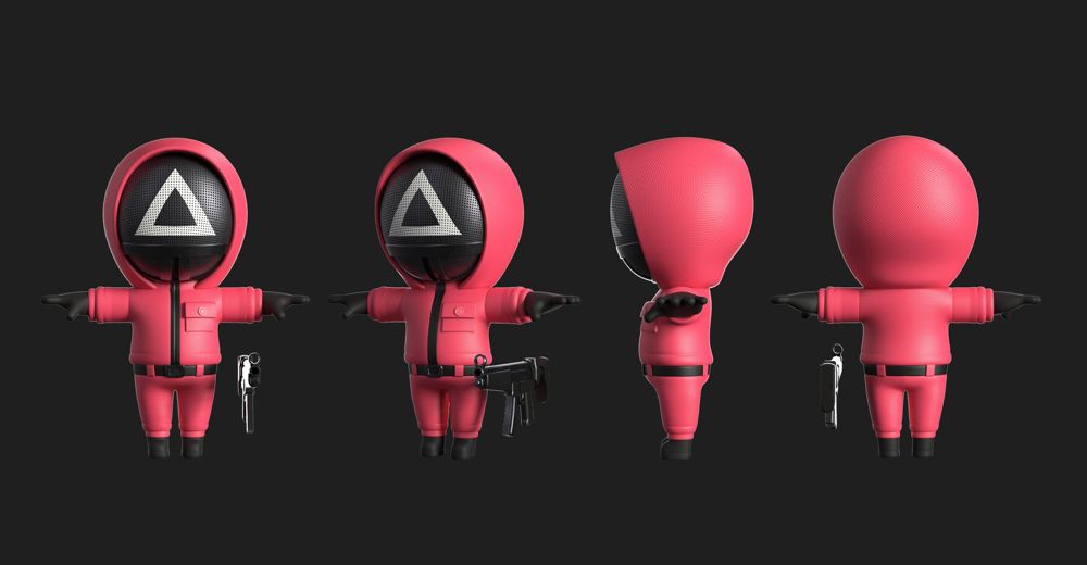 3d characters graphic design trend