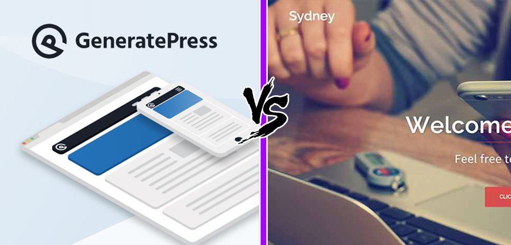 Generatepress vs Sydney
