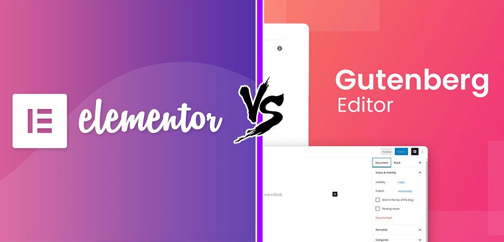 Gutenberg vs Elementor