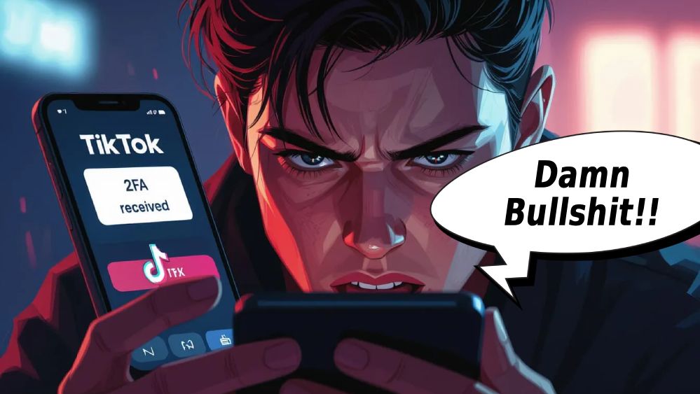 tiktok 2fa codes not sending locked out