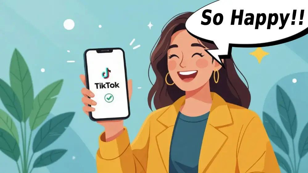tiktok account verification successful workaround