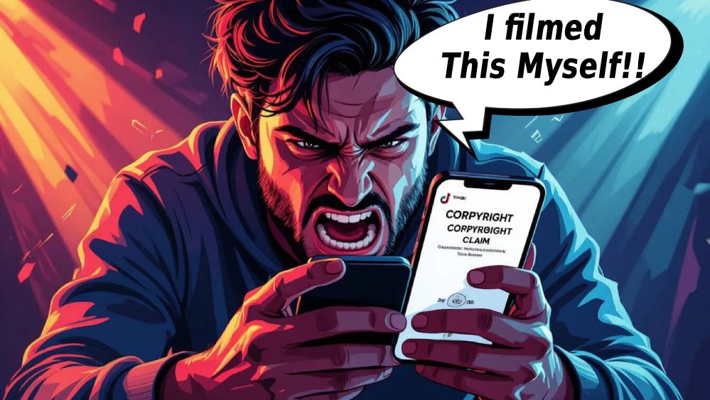 tiktok copyright claim original content removal