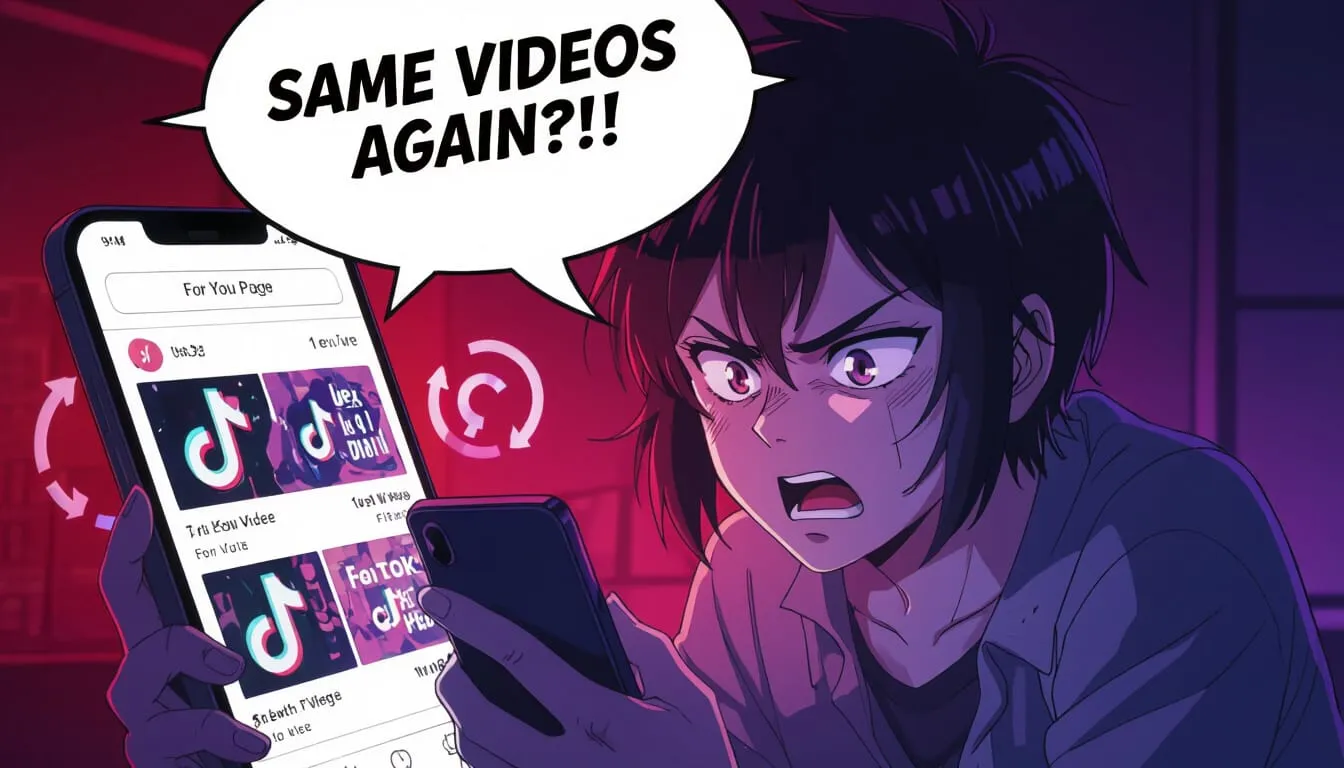 tiktok fyp stopped refreshing