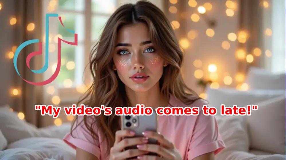 tiktok video and audio not synced