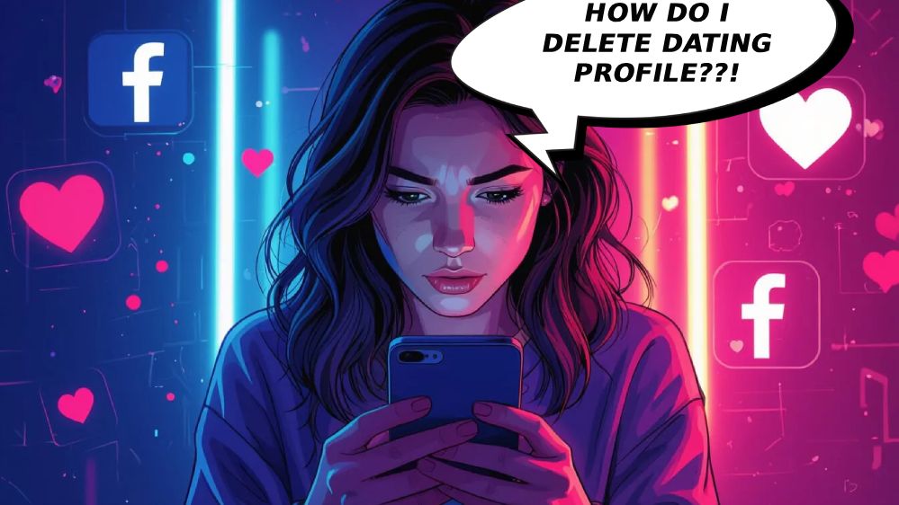 cant delete facebook dating profile
