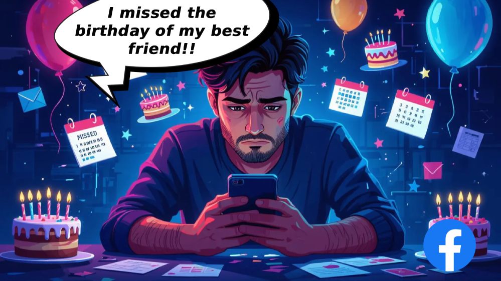 facebook birthday notifications not working