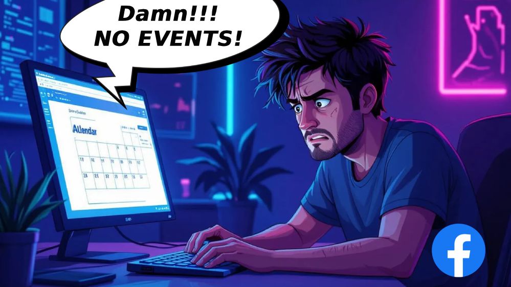 facebook calendar sync not working