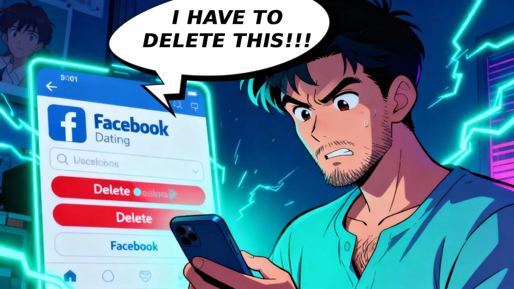 facebook dating delete profile settings