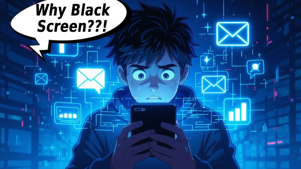 facebook stories not uploading black screen