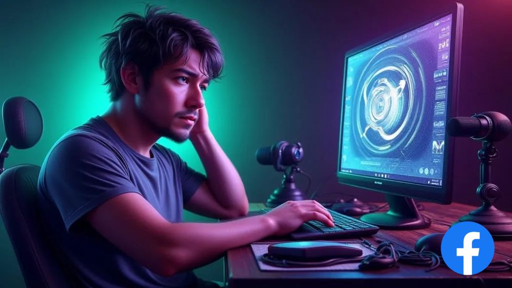 facebook video call camera audio issues guy