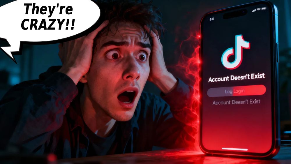 tiktok account doesnt exist recovery steps