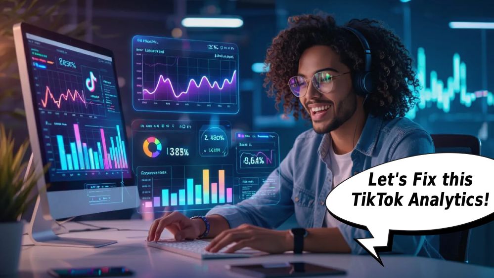 tiktok analytics not updating force data refresh