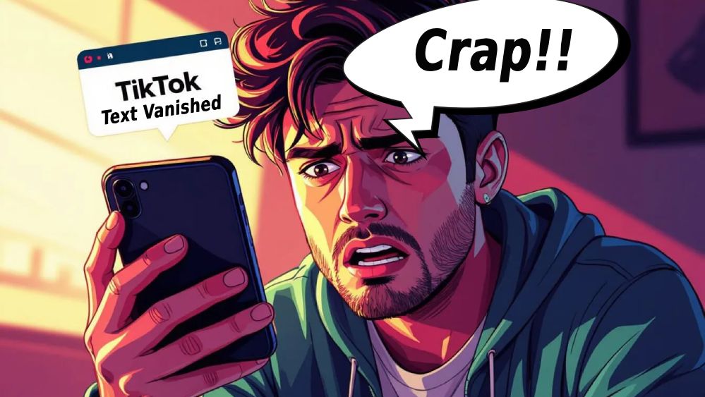tiktok captions not appearing blank