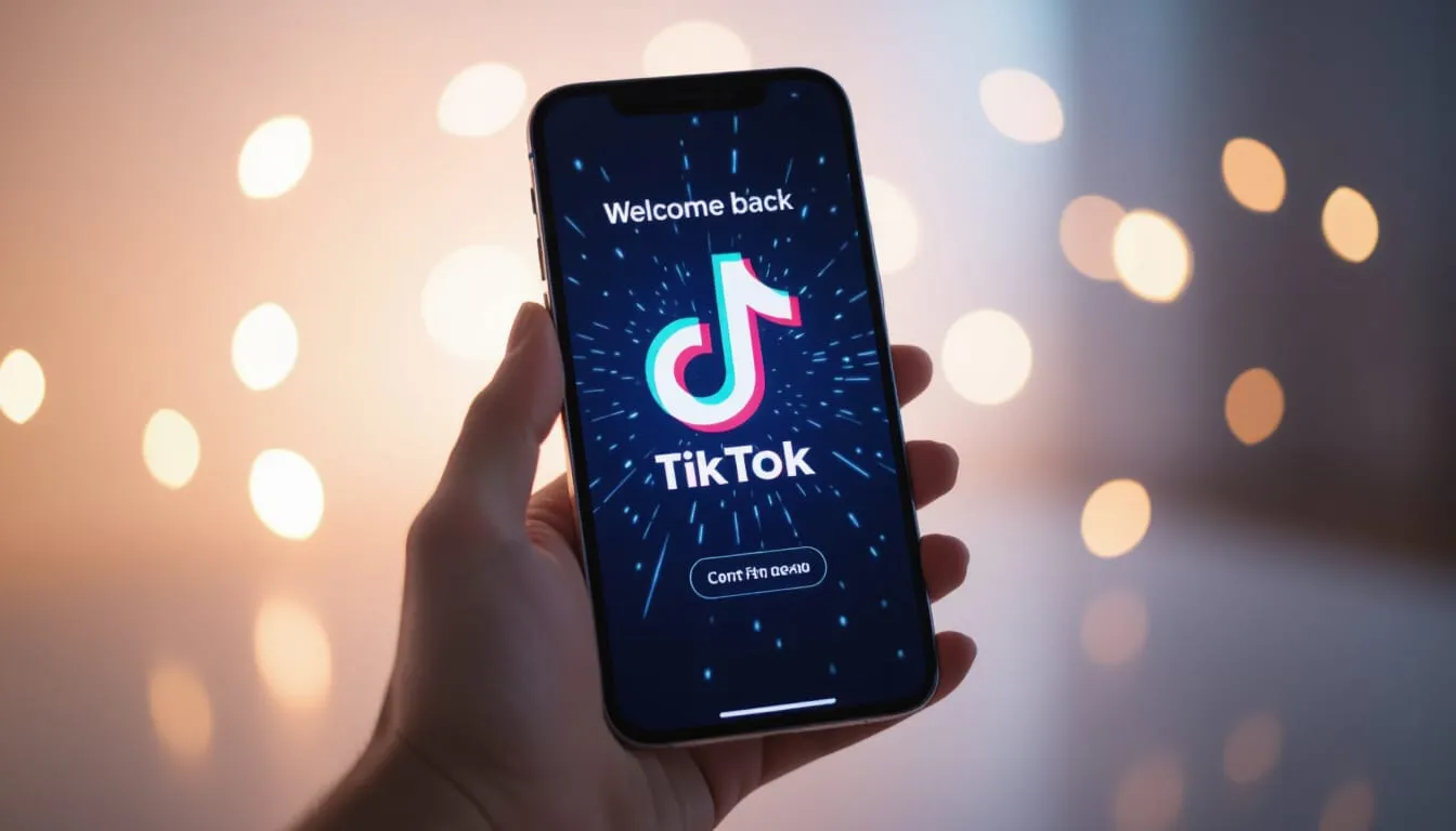 tiktok login reactivates account