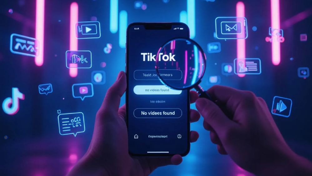 tiktok no videos found