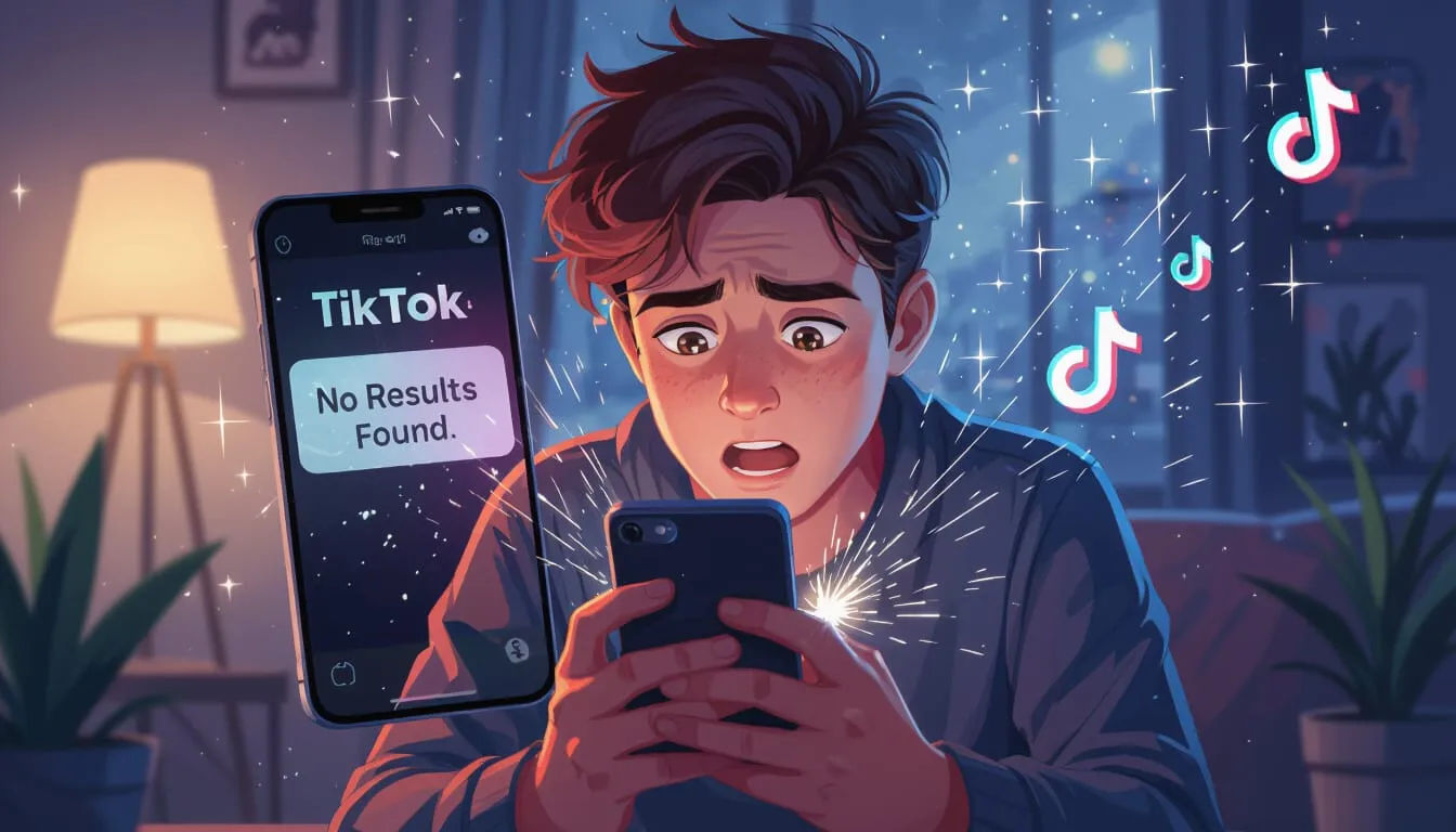 tiktok search not finding videos