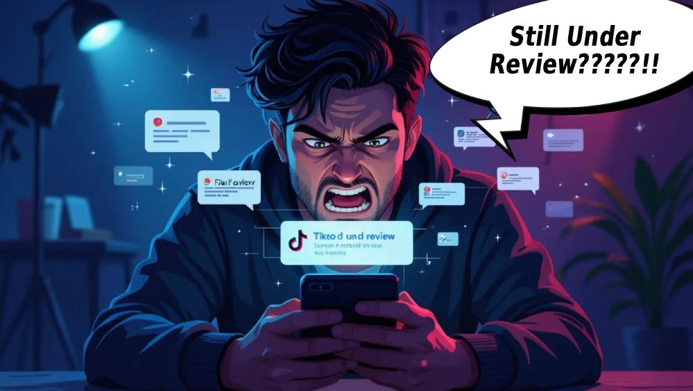 tiktok video under review for days