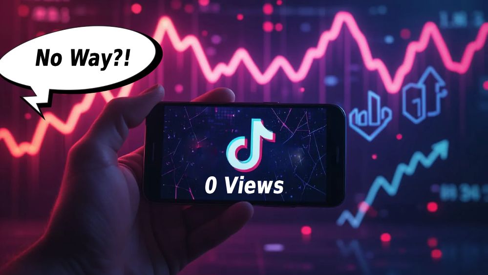 tiktok views dropped zero reset method fix