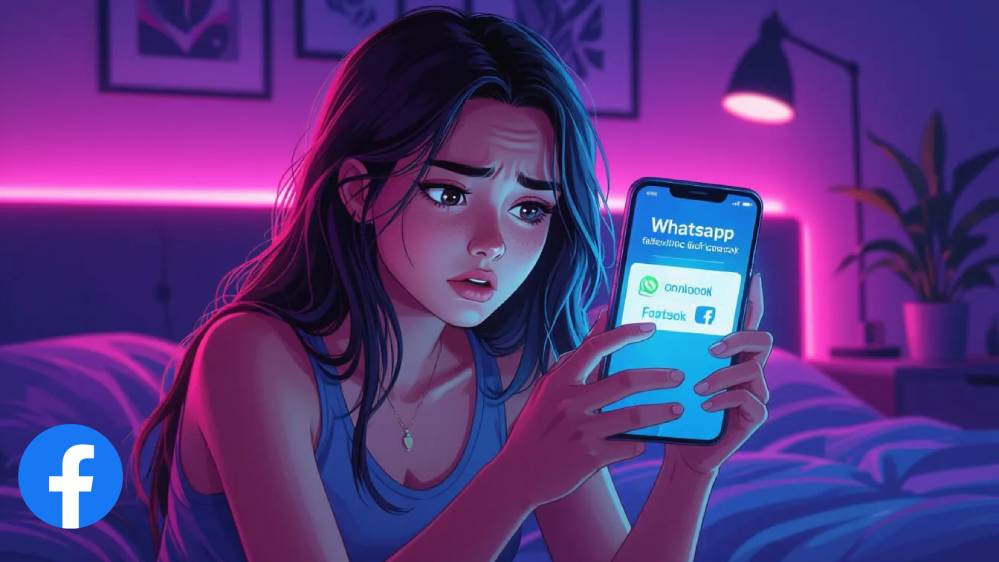 whatsapp facebook link error