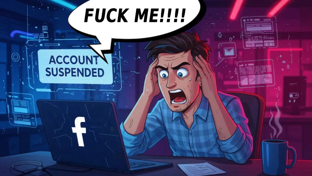 why facebook deleted account company page no reason
