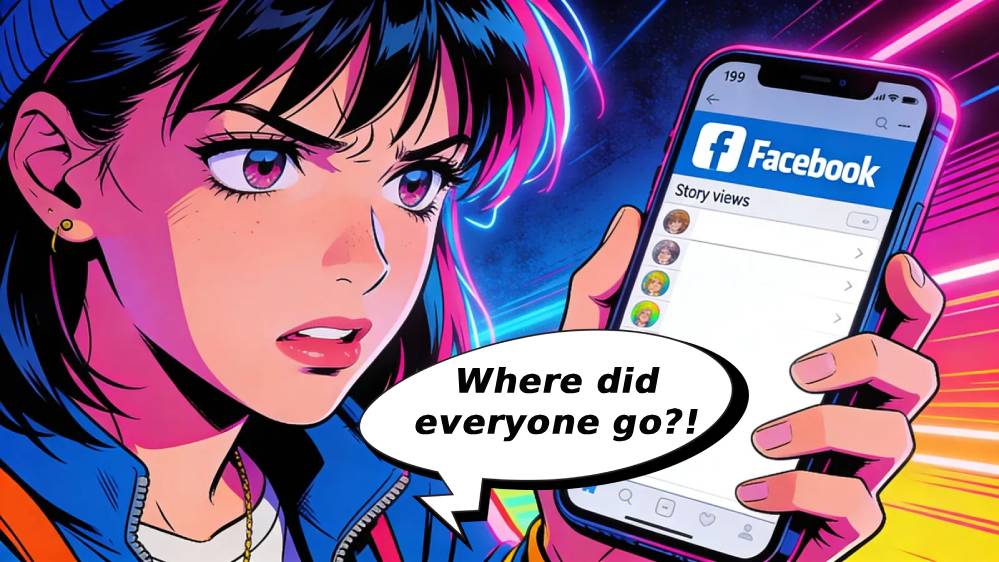 cant see who viewed facebook story