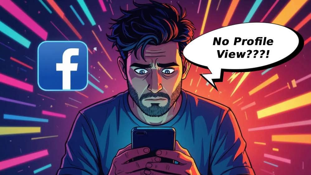 facebook profile views feature not available