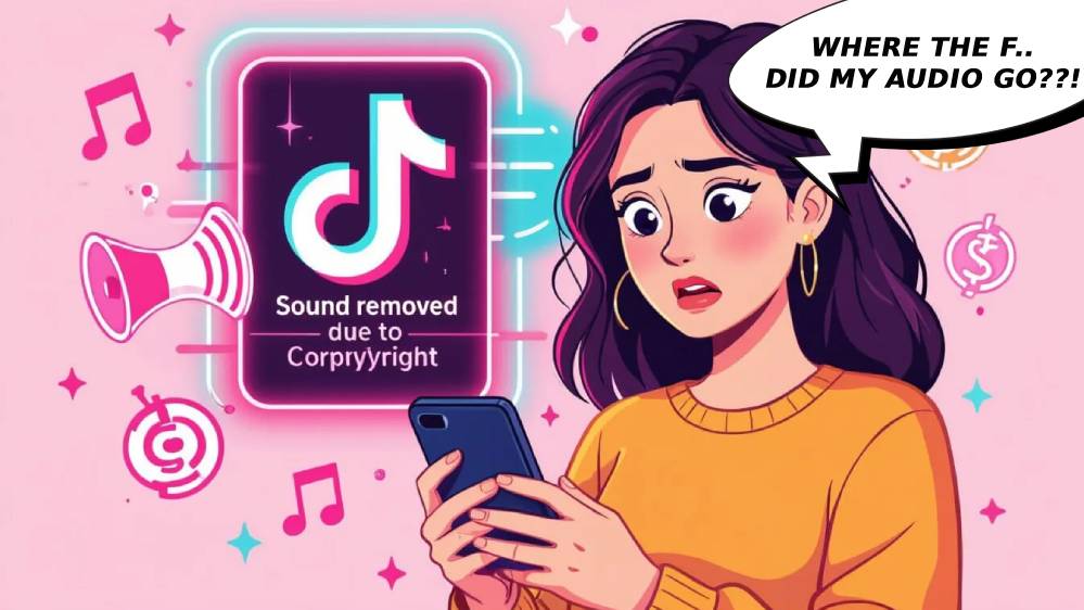 tiktok copyright detection override fix